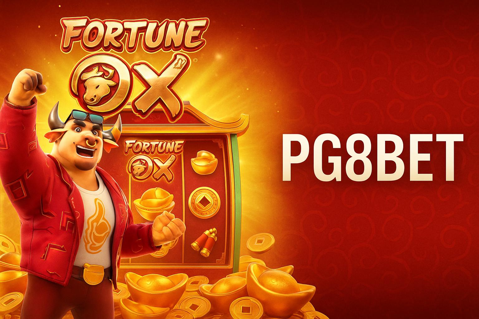 Fortune Ox no PG8BET - Aposte Agora e Reivindique Seus Ganhos