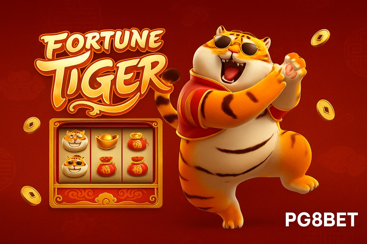 Fortune Tiger é um jogo imperdível no PG8BET Casino