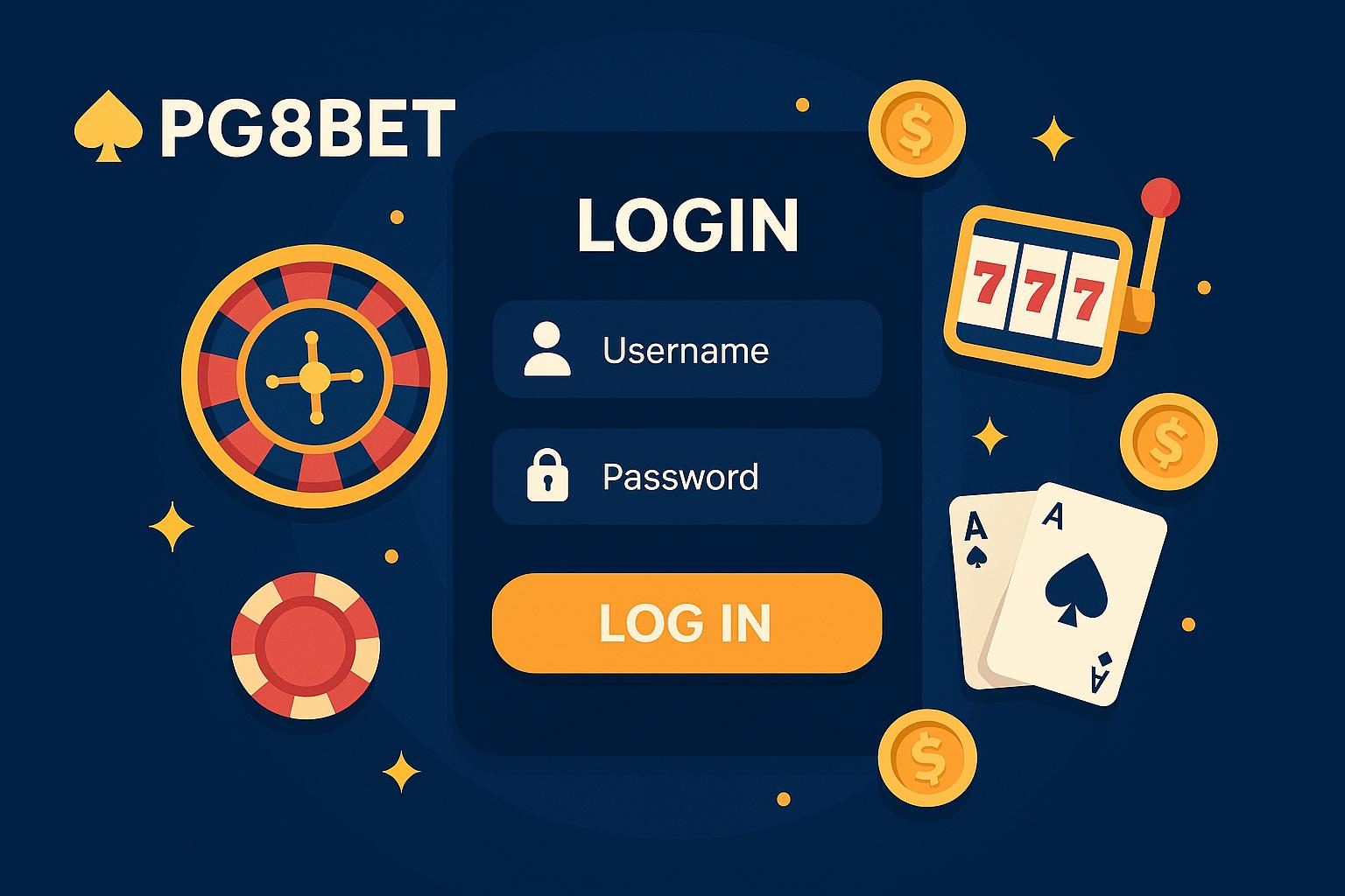 Criar uma nova Conta no plataforma PG8BET  