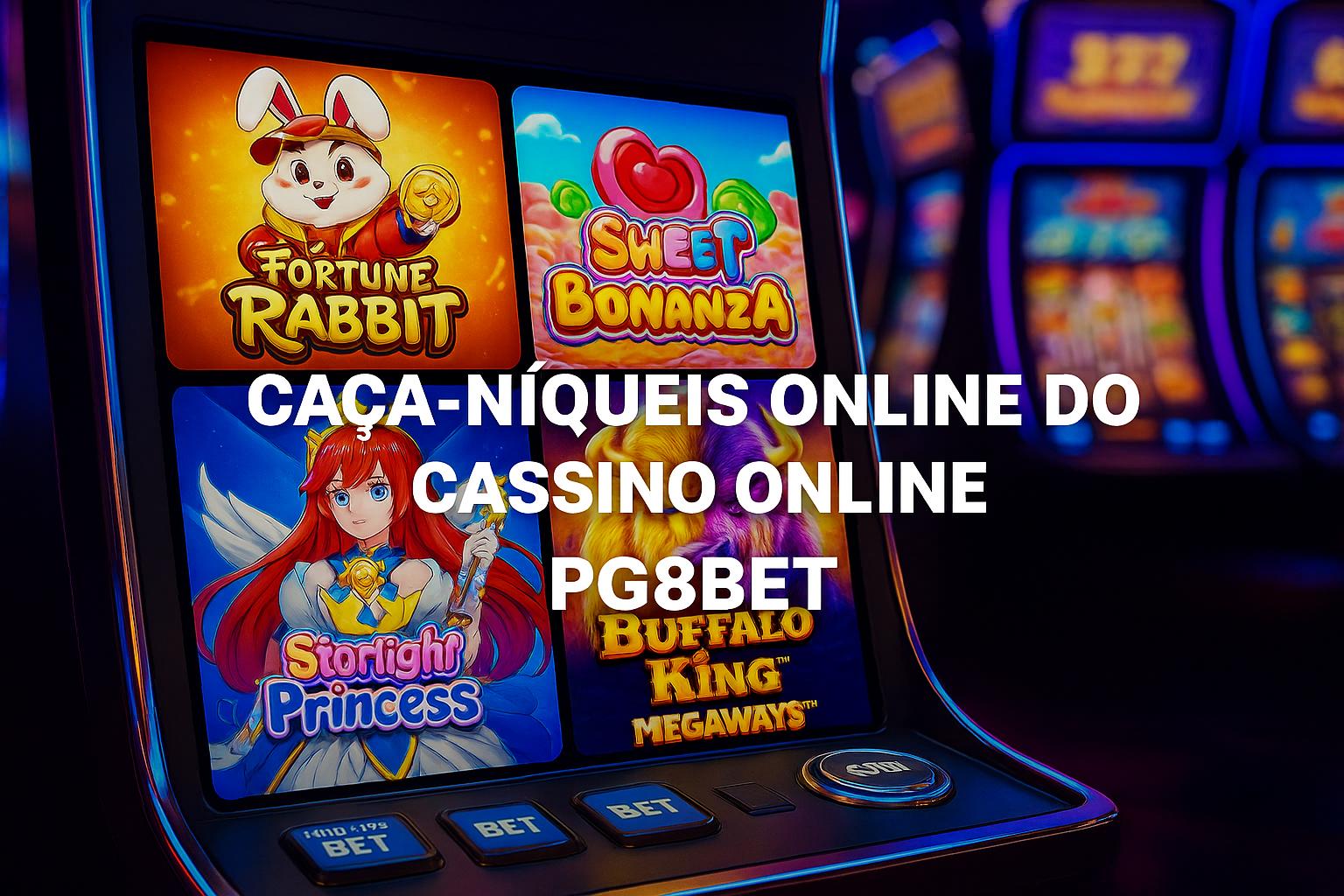 Explore o mundo das slot machines no PG8BET Casino